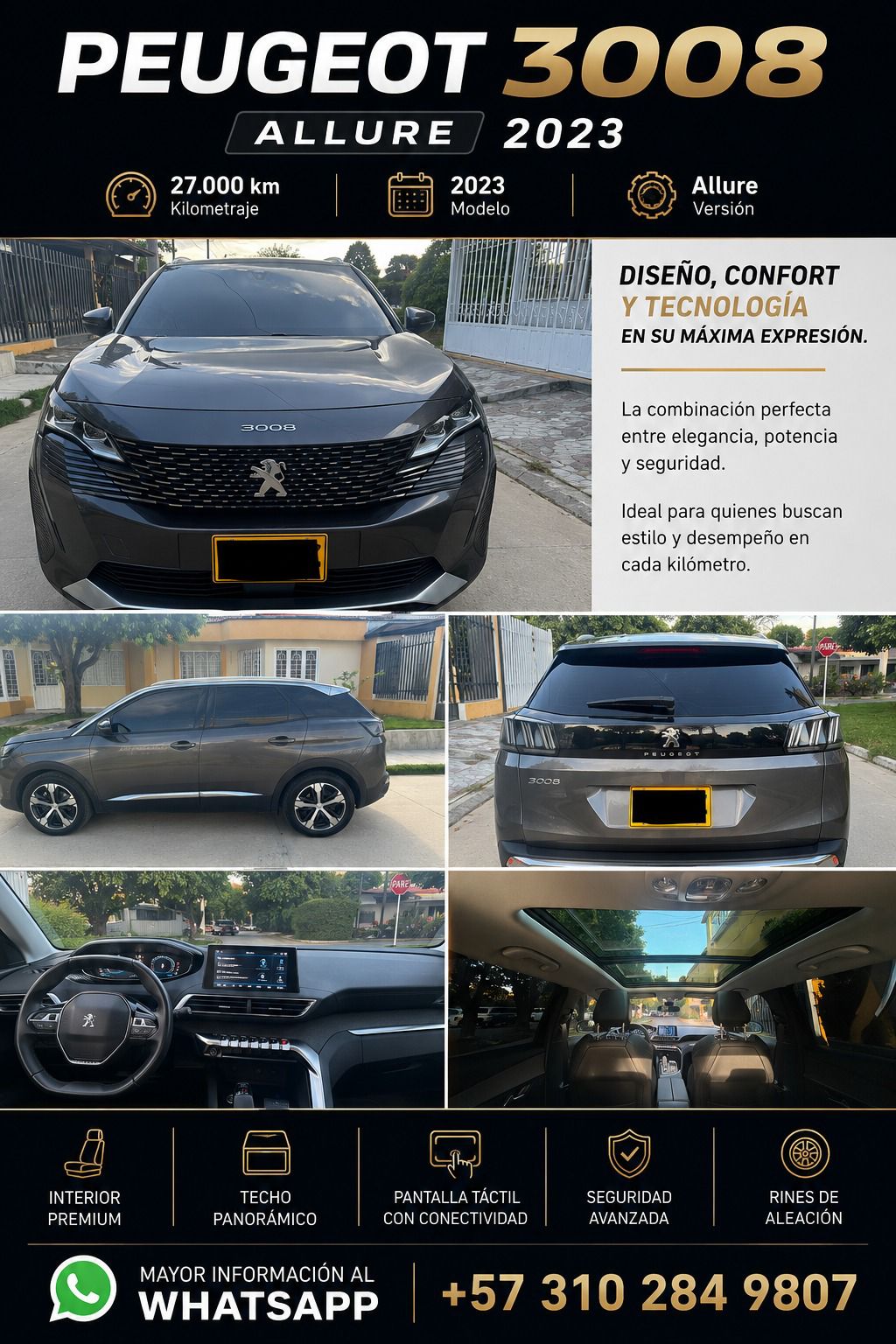 Clasificado Peugeot 3008 Allure 2023